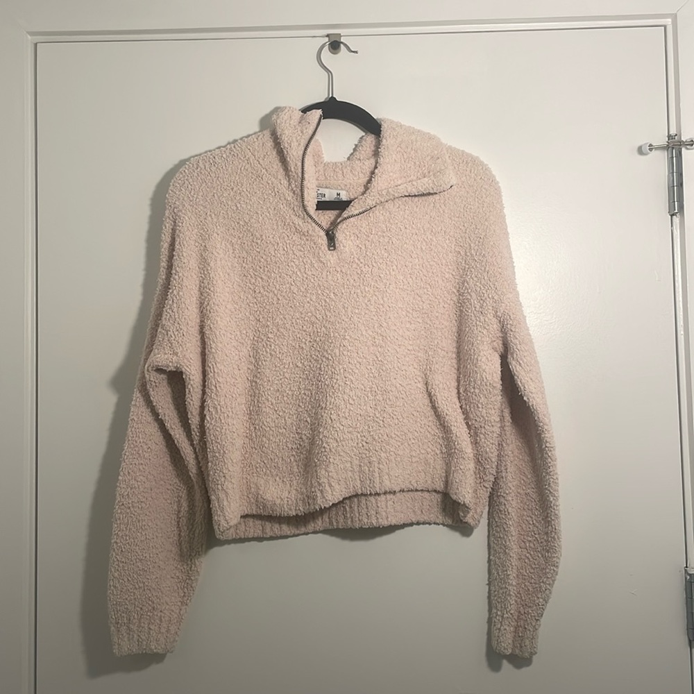 Pink wool sweater